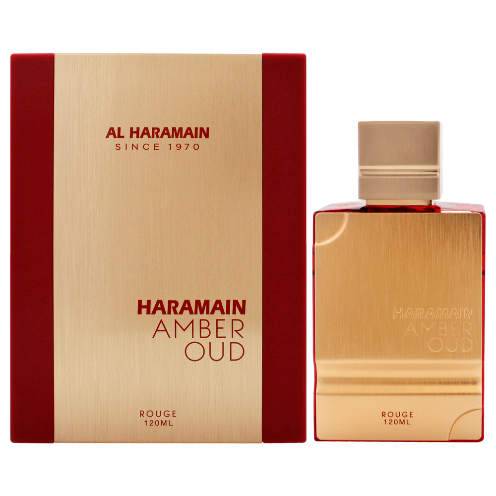 Amber Oud - Rouge by Al Haramain for Unisex 4 oz EDP Spray